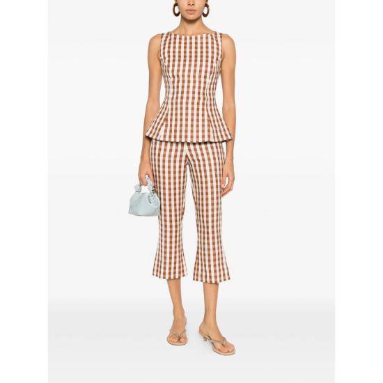 26SS 페이스풀더브랜드 민소매 티셔츠 FF3632 GGC ANA GICED BROWN WHITE - FAITHFULL THE BRAND