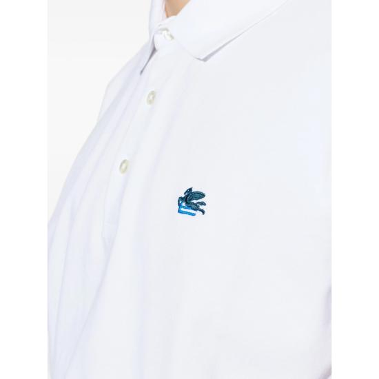 26SS 에트로 폴로 티셔츠 AU135 MRMD0005 W0001 WHITE - ETRO