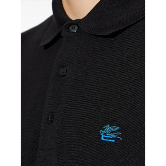 26SS 에트로 폴로 티셔츠 AU135 MRMD0005 N0000 BLACK - ETRO
