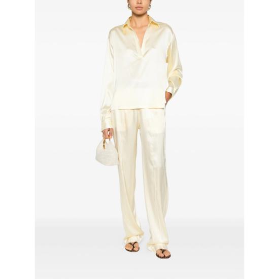 26SS 톰포드 스트레이트 팬츠 FAX881 PAW683 YCM YELLOW BLACK - TOMFORD