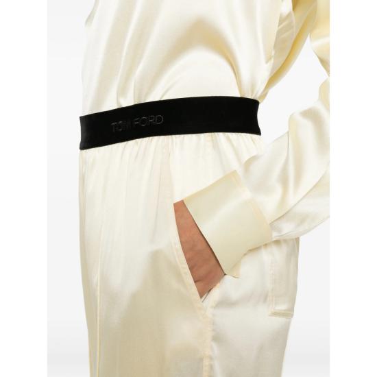 26SS 톰포드 스트레이트 팬츠 FAX881 PAW683 YCM YELLOW BLACK - TOMFORD