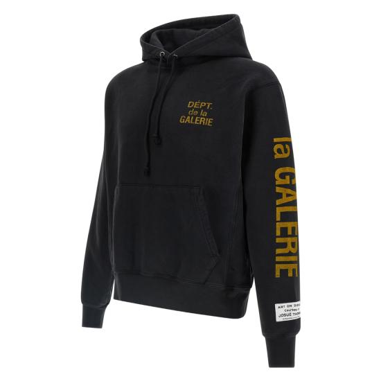 26SS 갤러리 디파트먼트 후드 티셔츠 DGH 50043 BLACK - GALLERY DEPT
