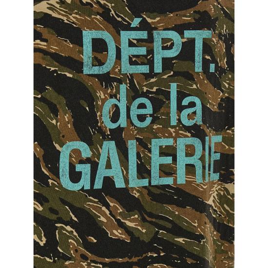 26SS 갤러리 디파트먼트 반팔 티셔츠 FT 10307 TICAM GREEN BLACK - GALLERY DEPT