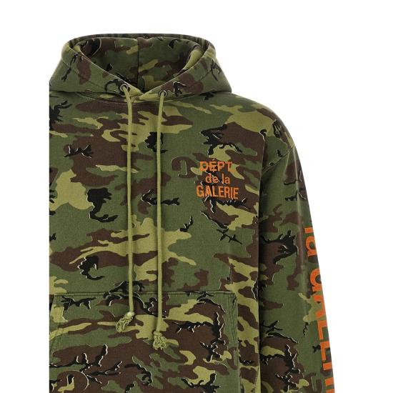 26SS 갤러리 디파트먼트 후드 티셔츠 DGH 50045 ERCAM GREEN - GALLERY DEPT