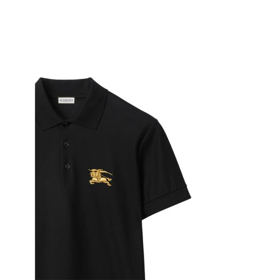 26SS 버버리 폴로 티셔츠 8119008 STAN EMB A1189 BLACK - BURBERRY