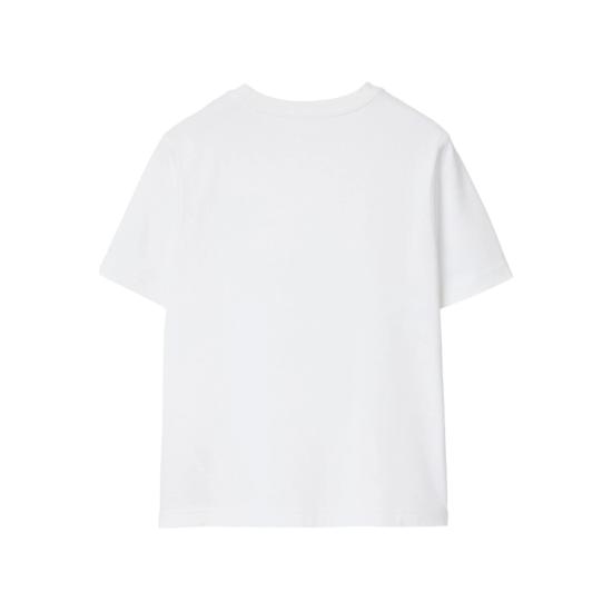 26SS [키즈] 버버리 티셔츠 8117542 KG5 CEDAR A1464 WHITE - BURBERRY