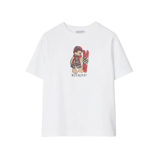 26SS [키즈] 버버리 티셔츠 8117542 KG5 CEDAR A1464 WHITE