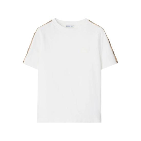 26SS [키즈] 버버리 티셔츠 8108049 KG5 CEDAR A1464 WHITE