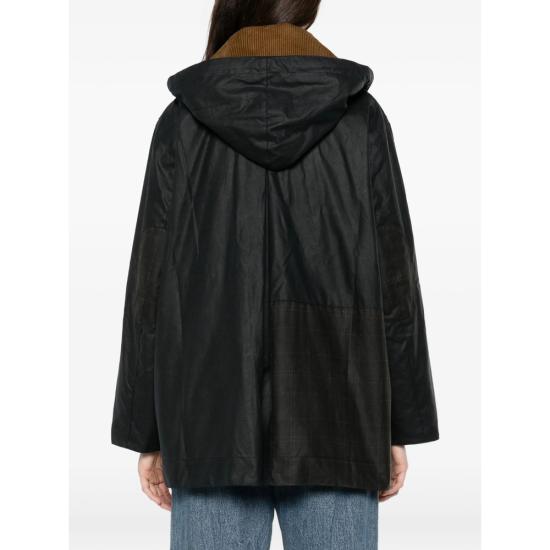 26SS 바버 X 가니 패딩 LWX1527 NY71 BLACK - BARBOUR X GANNI