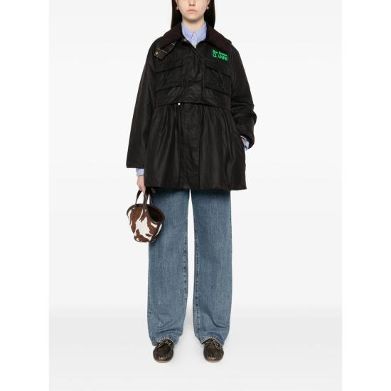 26SS 바버 X 가니 패딩 LWX1523 BR71 BROWN - BARBOUR X GANNI