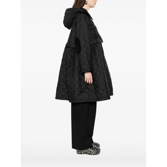 26SS 바버 X 가니 패딩 LQU1890 BK11 BLACK - BARBOUR X GANNI