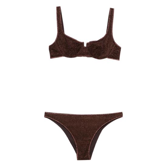 26SS 오세리 비키니 수영복 LAF257 LUMIERE CHOCO BROWN