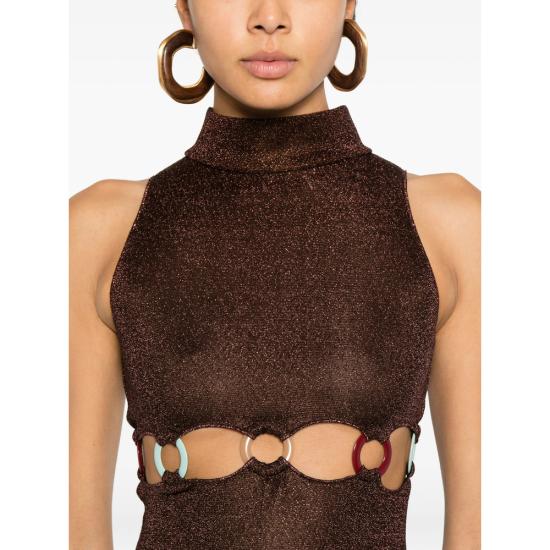 26SS 오세리 미디 원피스 AVS261 LUMIERE CHOCO BROWN - OSÉREE