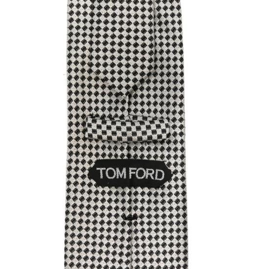 26SS 톰포드 넥타이 S0250 STE001 NWA GREY BLACK - TOMFORD