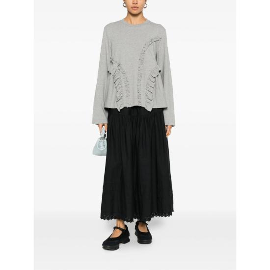 26SS 세실리아 반센 니트웨어 RTW19006 BALVA GREME GREY - CECILIE BAHNSEN