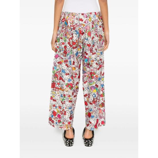 26SS 뻬로 스트레이트 팬츠 CU11K WHITE RED - PÉRO