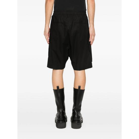 26SS 릭 오웬스 숏팬츠 RU01F2360 P 09 BLACK - RICK OWENS