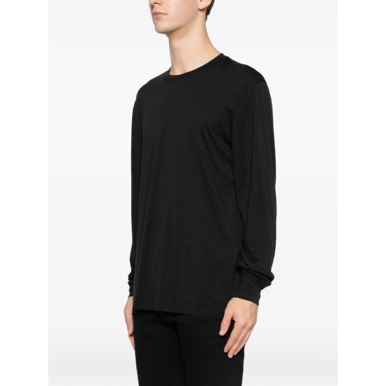26SS 톰포드 긴팔 티셔츠 JMT012 JCL006 NAA BLACK - TOMFORD