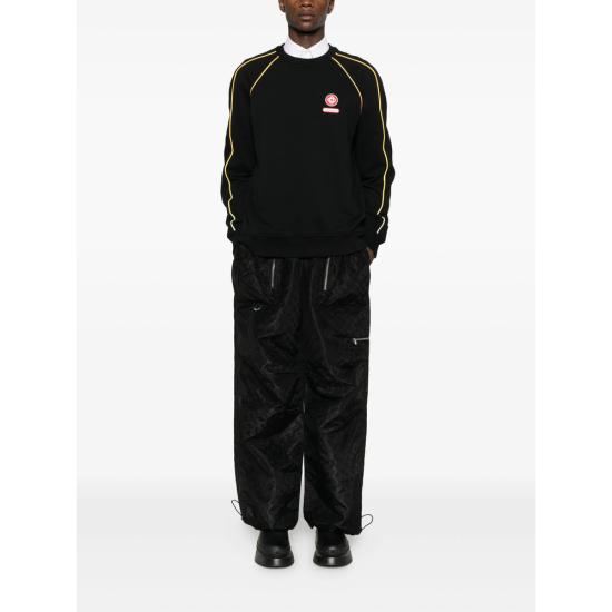 25FW 카사블랑카 니트웨어 JTP 437 01 BLACK - CASABLANCA