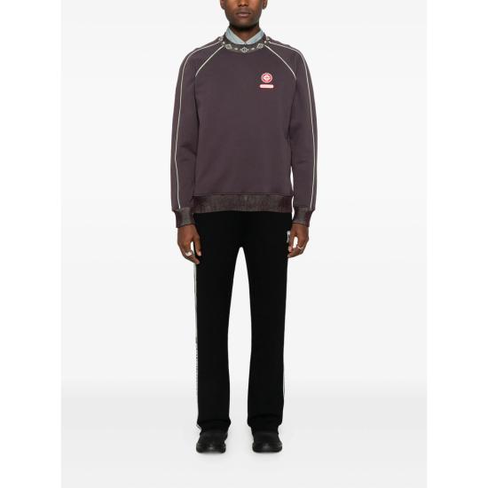 25FW 카사블랑카 니트웨어 JTP 436 01 AUBER PURPLE - CASABLANCA