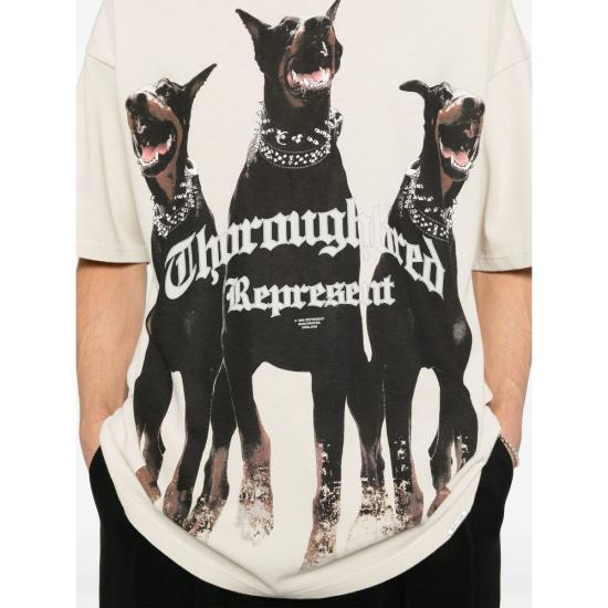 26SS 리프레젠트 반팔 티셔츠 MLM41135 002 VIWHI NEUTRALS - REPRESENT