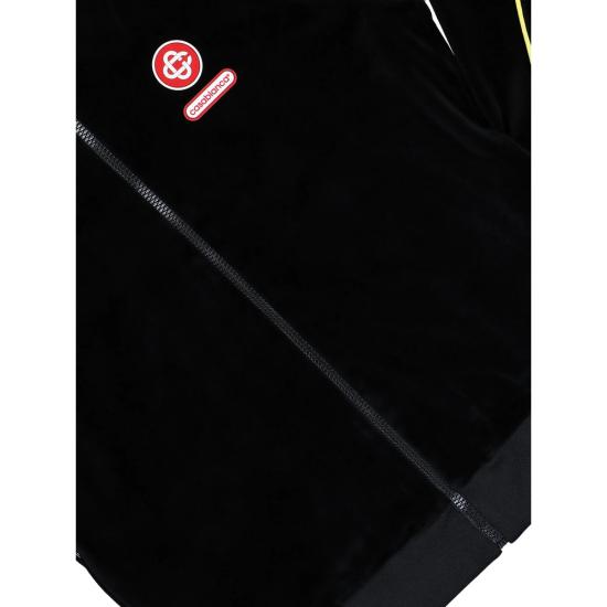 25FW 카사블랑카 스웨터 JTP 421 01 VELOU BLACK - CASABLANCA