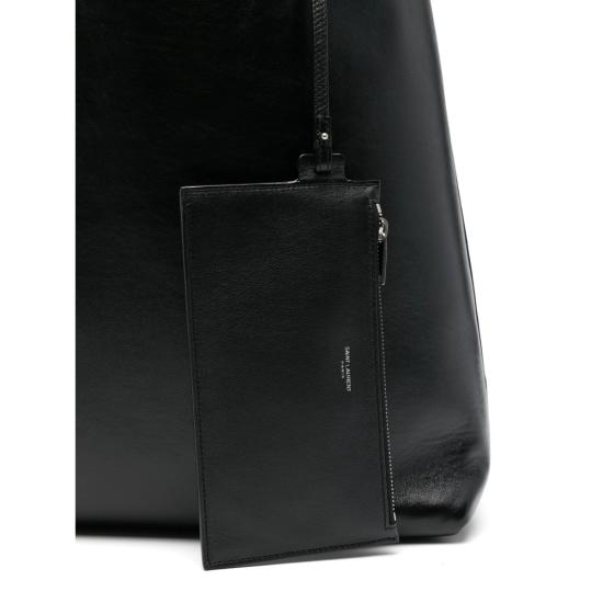 25SS 생로랑 토트백 819623 AADTX 1000 BLACK - SAINT LAURENT