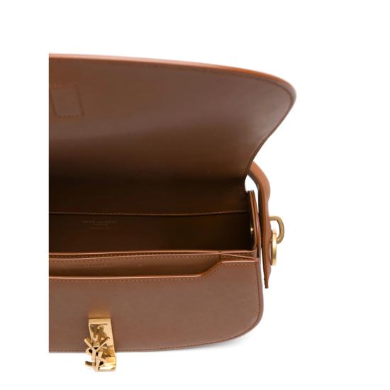 25SS 생로랑 볼테르 하프문 숄더백 787671 FACW6 9856 NEUTRALS BROWN - SAINT LAURENT
