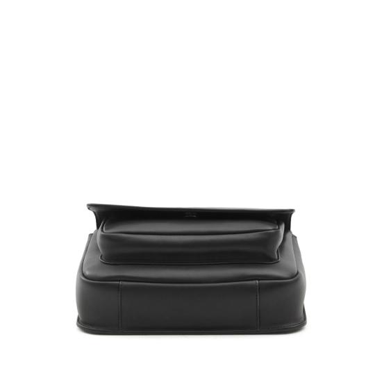 25SS 생로랑 스몰 시그니처 로고 크로스백 819627 AAD49 1000 BLACK - SAINT LAURENT