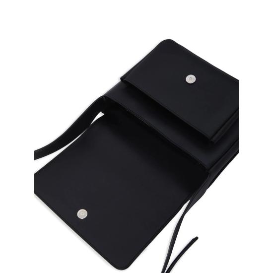 25SS 생로랑 스몰 시그니처 로고 크로스백 819627 AAD49 1000 BLACK - SAINT LAURENT