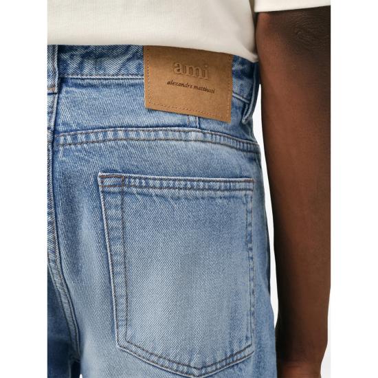 26SS 아미 클래식 핏 데님 팬츠 HTR001 DE0046 480 BLUE - AMI