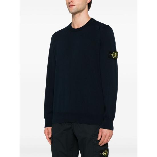 26SS 스톤 아일랜드 스웨터 155100053 S00B2 V0020 BLUE - STONE ISLAND