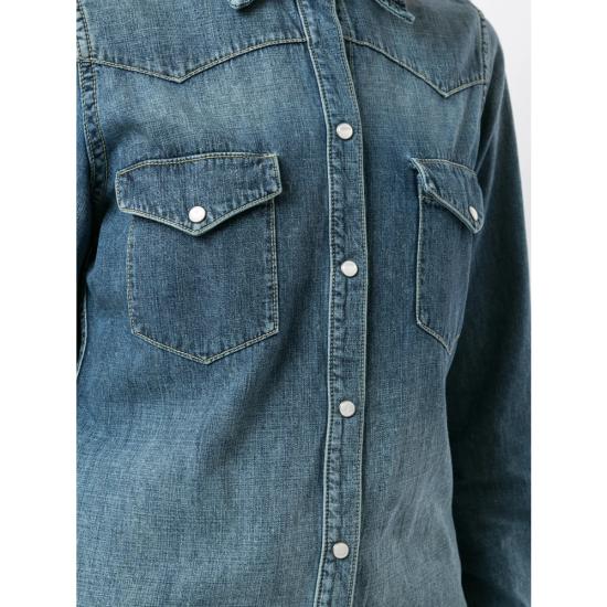 26SS 닐리로탄 셔츠 11032 W46 TRAVIS CLAWA BLUE - NILI LOTAN