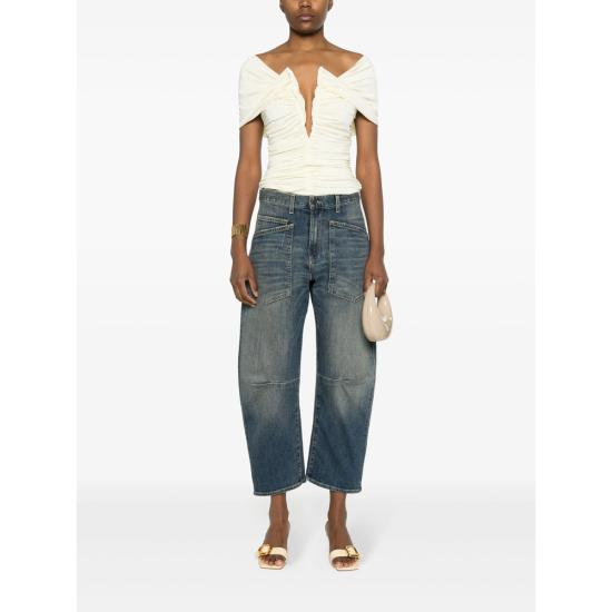 26SS 닐리로탄 데님 팬츠 10193 W45 SHON CLAWA BLUE - NILI LOTAN