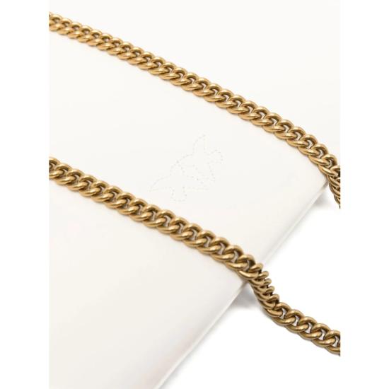 26SS 핑코 크로스백 100455 A0F1 Z14Q WHITE - PINKO