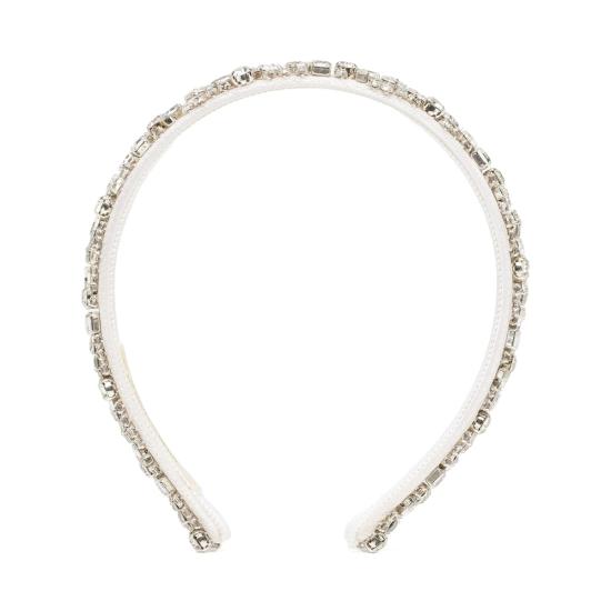 26SS 제니퍼 베어 헤어 액세서리 77BA2 CRYST WHITE SILVER