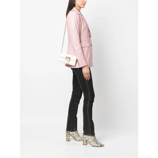 26SS 핑코 크로스백 100062 A0F1 Z14Q WHITE - PINKO