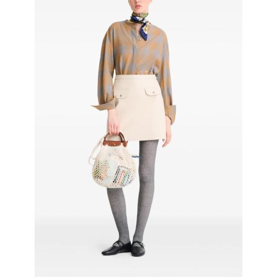 26SS 롱샴 플리아쥬 필렛 L 탑 핸들백 10121HVH 037 NEUTRALS - LONGCHAMP