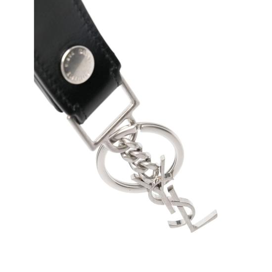 25SS 생로랑 키링 518323 0SX0E 1000 BLACK - SAINT LAURENT