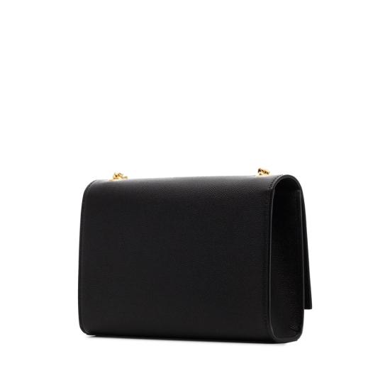 25SS 생로랑 KATE 케이트 모노그램 스몰 숄더백 469390 BOW0J 1000 BLACK - SAINT LAURENT