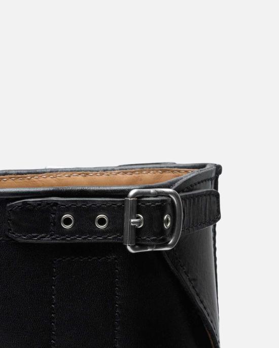  드리스 반 노튼 부츠 Dries Van Noten 가죽 바이커 - DRIES VAN NOTEN