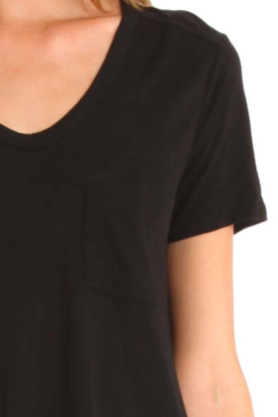  알렉산더 왕 반팔 티셔츠 Alexander Wang T By Alexander Wang 클래식 포켓 티셔츠 - ALEXANDER WANG