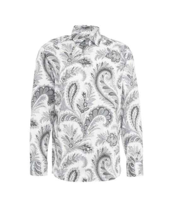 25FW 에트로 긴팔 셔츠 MRIB0001 99SA5L1 Grey