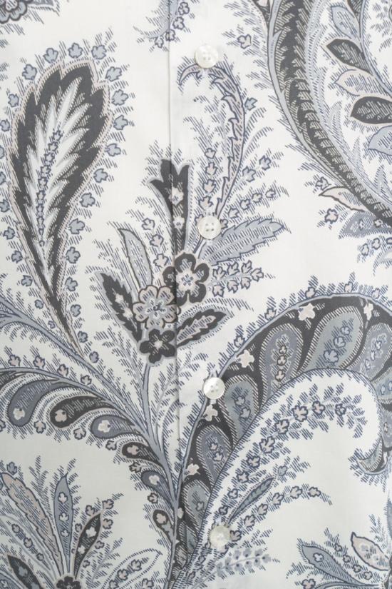 25FW 에트로 긴팔 셔츠 MRIB0001 99SA5L1 Grey - ETRO