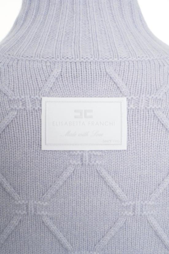 25FW 엘리자베타프랜치 니트웨어 MK55T57 Blue - ELISABETTA FRANCHI
