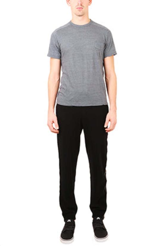  블루&크림 트레이닝/조거 팬츠 트랙  블랙 - BLUE&CREAM