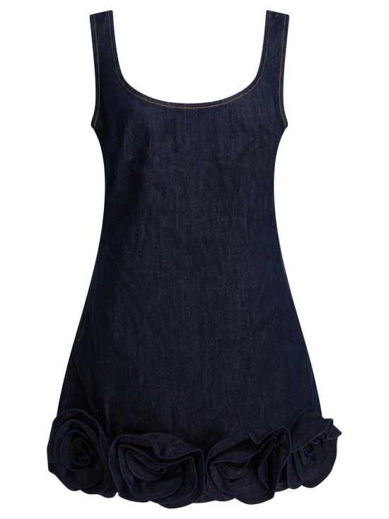 26SS 셀프 포트레이트 숏 원피스 RS26 821S BLBLUE Blue