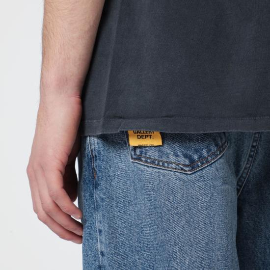 25FW 갤러리 디파트먼트 반팔 티셔츠 ATKT 10071CO Black - GALLERY DEPT