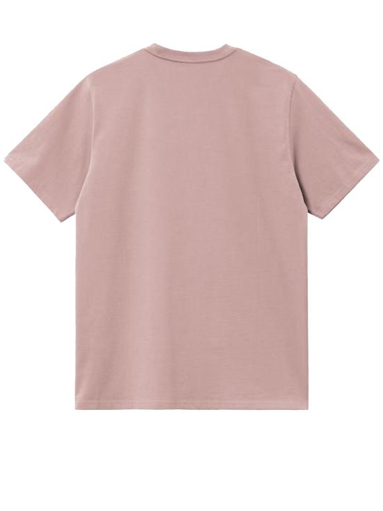 26SS 칼하트 WIP 반팔 티셔츠 I030434 1NJ XX Glassy pink black - CARHARTT WIP