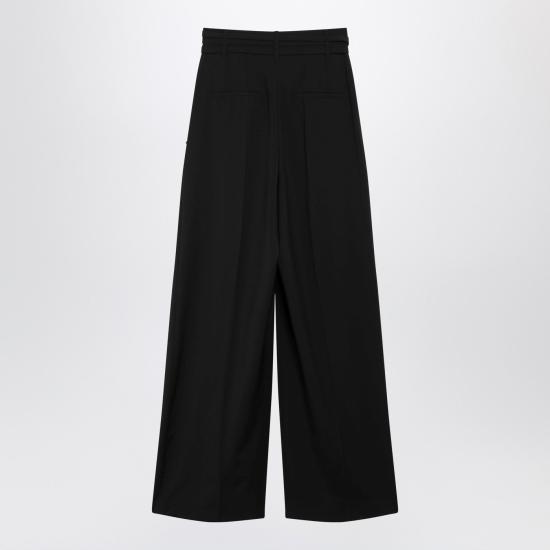 26SS 스포트막스 스트레이트 팬츠 SPXBAUTTACO Black - SPORTMAX